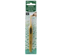 clover Soft Touch Crochet Hook: 2.50mm, 2.5mm, Brown