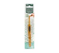 clover Soft Touch Crochet Hook: 3.25mm, Beige