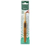 clover 1009/I Soft Touch Crochet Hook: 5.50mm, 5.5mm, Yellow