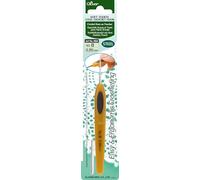 Clover Crochet Hook - Soft Touch Steel - 0.90 mm - Multicoloured
