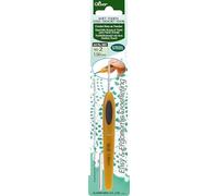 Clover Soft Touch Steel Crochet Hook: 1.50mm, Other, Multicoloured, 1.5mm