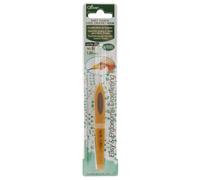 Clover Soft Touch Steel Crochet Hook-Size 6/1mm -1023