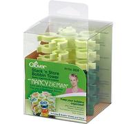 Clover Stack n Store Bobbin Tower, Elastomer, Green, 1 (package may vary)