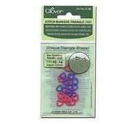 Clover Stitch Markers Triangle (XS), Other, Multicoloured