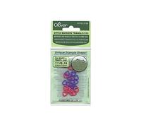 Clover Stitch Markers Triangle (XS), Other, Multicoloured
