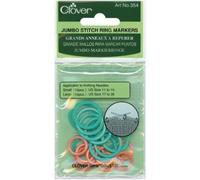 Clover Stitch Ring Marker Jumbo, Other, Multicoloured, 2.68 x 8.55 x 14.62 cm