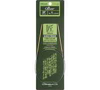 Clover Takumi Bamboo Circular Knitting Needles 24-inchSize 10.5/6.5mm, Other, Multicoloured