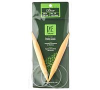 clover Takumi Bamboo Circular Knitting Needles 29-inch, Multi-Colour, 21.34 x 7.62 x 0.77 cm