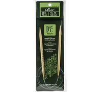 Clover Takumi Bamboo Circular Knitting Needles 29-inch-Size 10/6mm, Other, Multicoloured, 2.76 x 9.62 x 23.33 cm
