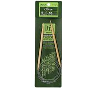 Clover Takumi Bamboo Circular Knitting Needles 48"-Size 10/6mm