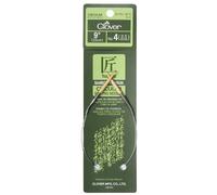 clover Takumi Bamboo Circular Knitting Needles 9"-Size 4/3.5mm
