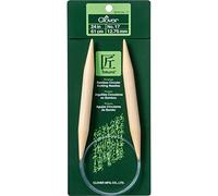 clover Takumi Bamboo Circular Knitting Needles, Multi-Colour, 24"