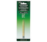 Clover Takumi Bamboo Interchangeable Circular Knitting Needles-Size 3/3.25mm, Other, Multicoloured, 3.27 x 8.98 x 22.95 cm
