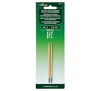 Clover Takumi Bamboo Interchangeable Circular Knitting Needles-Size 4/3.5mm, Other, Multicoloured, 3.27 x 8.98 x 22.95 cm