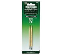 Clover Takumi Bamboo Interchangeable Circular Knitting Needles-Size 8/5mm, Other, Multicoloured