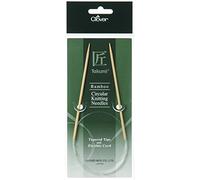 Clover Takumi Bamboo Circular Knitting Needles, 100 cm x 3.25 mm