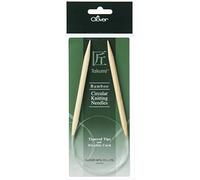 Clover Bamboo Circular Needles 1m - each
