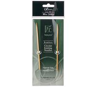 Clover Takumi Bamboo: Knitting Pins: Circular: 80cm x 3.25mm, Wood, 3.25mm