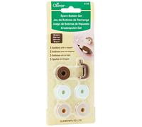 Clover Tatting Shuttles VE3 Haberdashery Replacement Spool Set, Plastic, Brown, 18.5 x 8 x 1.5 cm 6 Units, 18.5 x 8 x 1.5 cm