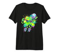 Clover Volleyball St Patricks Vibes Premium T-Shirt