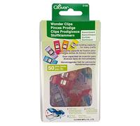 clover Wonder Clips Assortment 50 pcs, Policarbonate, stainless steel, 1 PACK