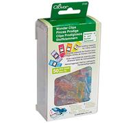 clover Wonder Clips Assortment 50 pcs, Policarbonate, stainless steel, 1 PACK
