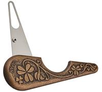 Clover Yarn Threader Antique, Steel, Brown, 1