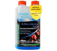 Cloverleaf Absolute Clear Flocculent Green & Cloudy Water Safe Pond Koi Fish 500Ml