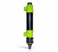 Cloverleaf Clear-Glow ABS UV-C Pond Clarifier Green Water Algae Control, Lightweight ABS UV Filter, Multi-Hose Compatible, IP55 Weatherproof for Garden & Koi Ponds (24W)