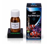 Cloverleaf Reef Anti White Spot Treatment 35g - Concentrated Ich Medication for Marine & Reef Aquariums, Safe for Reef Systems, Effective Parasite Control