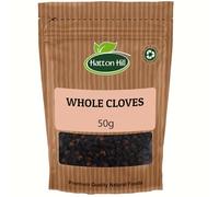 Cloves Whole 50g by Hatton Hill | Aromatic Spice for Rich, Warm Flavor in Cooking, Baking