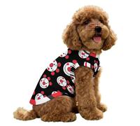 Clow Face Dog Clothes Ice Silk Sleeveless Pet Vest Puppy Breathable Shirts for Small Dogs Cat S