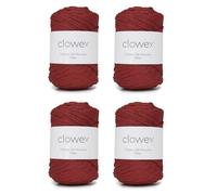 Clowex Polyester Soft Macrame Glitter, 2.5mm x 764 Yard Shiny Sparkle Macrame Cord, Metallic Tinsel String for DIY Craft, Carpet, Packing, Gift Wrapping, Crochet and Knitting