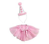 Clown Accessory Set, Ruffle Collar Headband, B
