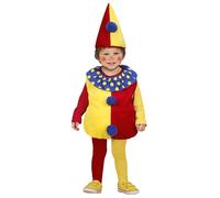 Clown Costume for Circus Fancy Dress | With costume and headpiece for circus, carnival and theme party