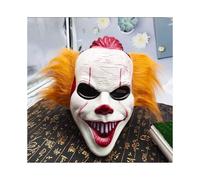 (Clown F) Halloween Joker Mask Cosplay Horror Scary Full Face Mask Killing COS props