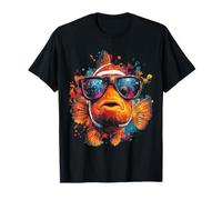 Clown Fish Animal Motif Illustration Clown Fish T-Shirt