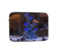 Clown Fish By The Reef Laptop Inner Bag Laptop Sleeve Case Briefcase Carrying Laptop Cover, Black, 15 inches