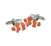 Clown Fish Nemo Design CUFFLINKS Presented in a Cufflink Box