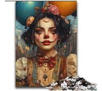 Clown Girl Jigsaws 2000 Pieces for Teenagers, Challenging Game Gifts for Is Ideal As A Gift for The Whole Family (70x100cm)