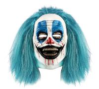 Clown Halloween Mask for Adults, Killer Joker Costume - Scary Laughing Face Cover for Masquerade Parties