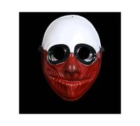 (Clown) Halloween Masks Clown Masks Masquerade Scary Clown Carnival Masks Payday 2 Scary Funny Payday Masks Props Supplies Stage Props Halloween Accessories