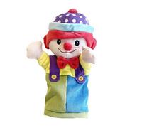 Clown Hand Puppet Toy Realistic Design Colorful Story Telling Toy for Classroom Training and Roleplaying Activity Interactive Learning Puppet