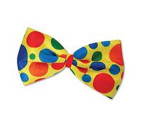 Bristol Novelty Ltd Bow Tie – Clown Jumbo – Circus Fancy Dress Accessory