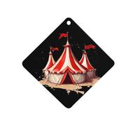Clown Lion Fire Ring Acrobat Car Air Freshener Hanging Aromatherapy Tablets Rearview Mirror Pendant Car Accessories
