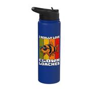 Clown Loach Retro Clown Loach Stainless Steel Insulated Water Bottle