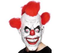 Clown Mask Deluxe Adults Horror Creepy Clown Mens Ladies Fancy Dress Halloween
