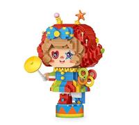 Clown Mini Building Block Set, 880 PCS Ideas Construction Bricks Model Toy, DIY Creative Clown Architecture Building Kit, Construction Bricks Not Compatible with Main Brands