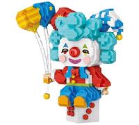 Clown Mini Building Block Set, 960 PCS Ideas Construction Bricks Model Toy, DIY Creative Clown Architecture Building Kit, Construction Bricks Not Compatible with Main Brands