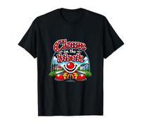 Clown on The Block Local Pride Badge Graphic T-Shirt